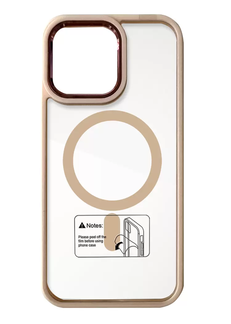 iPhone 14 Pro MagSafe Clear Twotone Eco Rose Gold